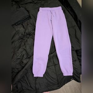 New Petal Purple TNA Cozy Sweatpants Size Xs Perfect Condition